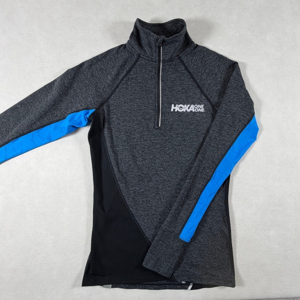 Rabbit Hoka One One Womens XS Quarter Zip Running Top Long Sleeve Pullover